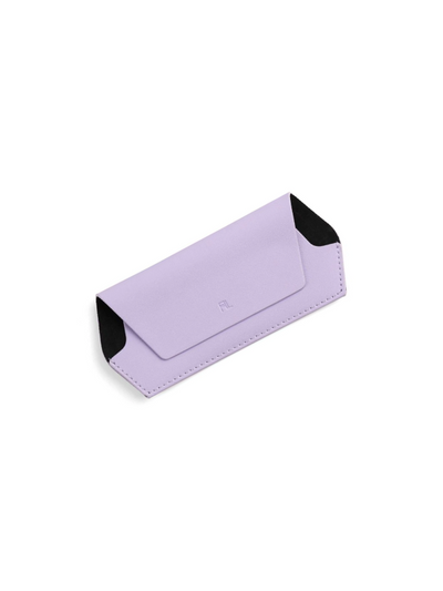 Fox and Leo Glasses Case Lilac (back)