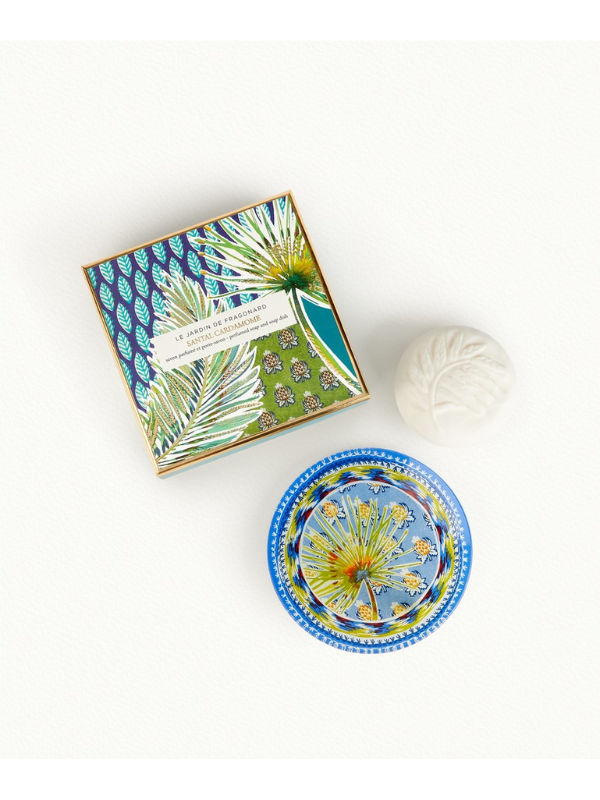 Fragonard Santal Cardamome Soap & Dish Set