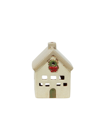 French Country Alsace Tea Light Villa Christmas Stone