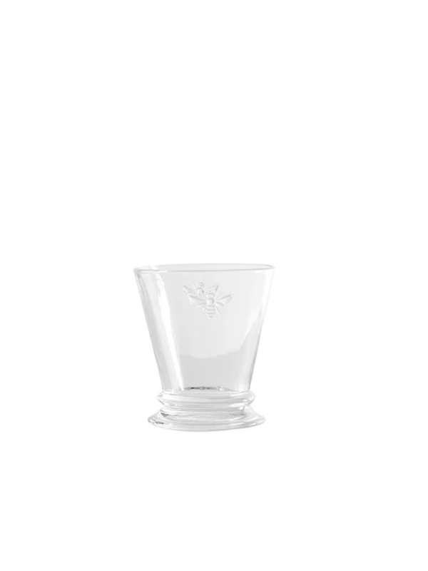 French Country French Bee Tumbler Clear