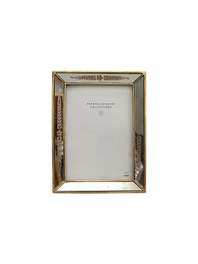 French Country Juliet Fleur Mirror Photo Frame 4x6"