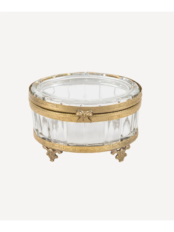 French Country Lolita Oval Trinket Box