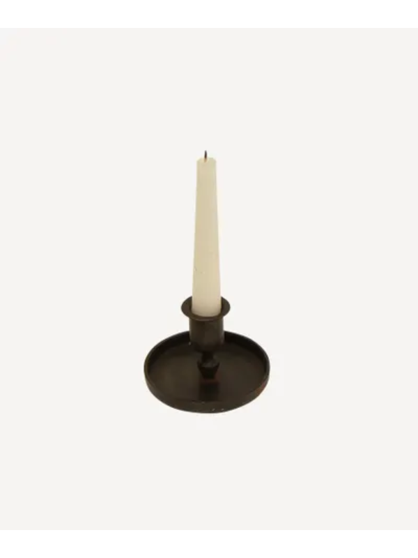 French Country Raine Taper Candle Cup Black