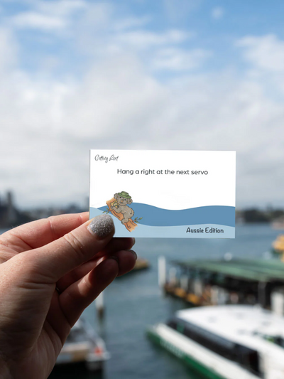Getting Lost The Aussie Edition Card Game