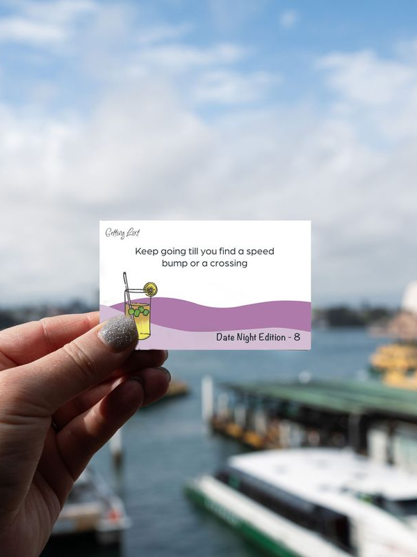 Getting Lost The Date Night Edition Card Game