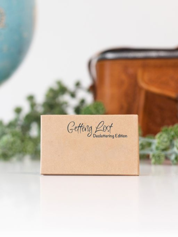 Getting Lost The Decluttering Edition Card Game