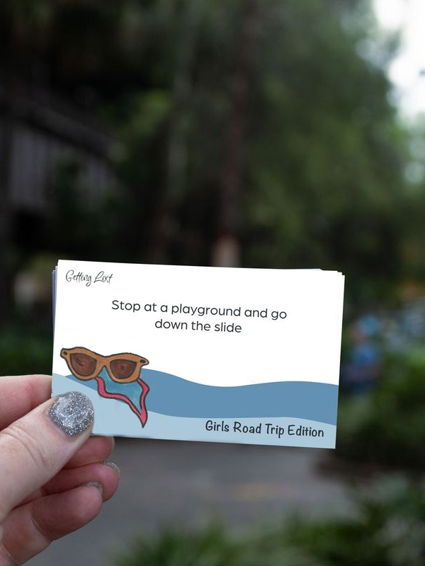 Getting Lost The Girl's Road Trip Edition Card Game