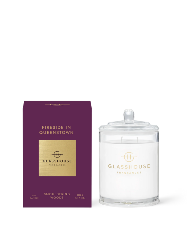 Glasshouse Fragrances Fireside in Queenstown Candle 380g