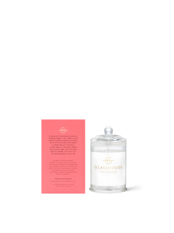 Glasshouse Fragrances Forever Florence Candle 60g