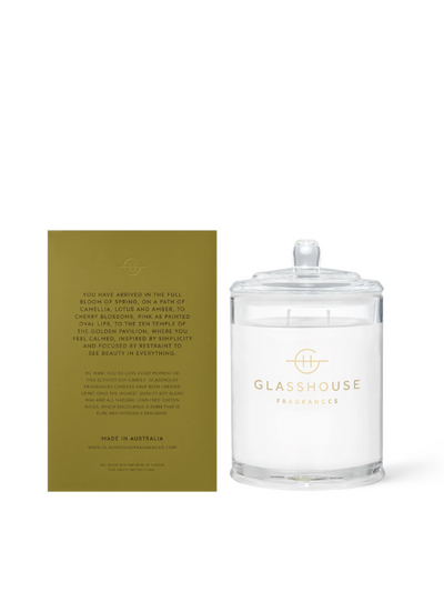 Glasshouse Fragrances Kyoto in Bloom Candle 380g