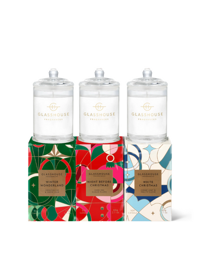 Glasshouse Fragrances Limited Edition Christmas Trio