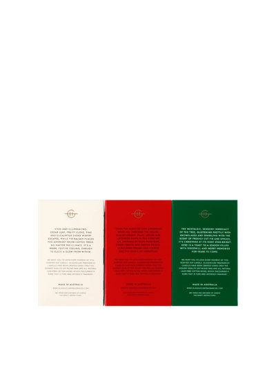 Glasshouse Fragrances Limited Edition Christmas Trio