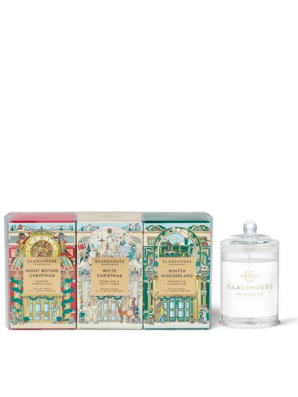 Glasshouse Fragrances Limited Edition Christmas Trio