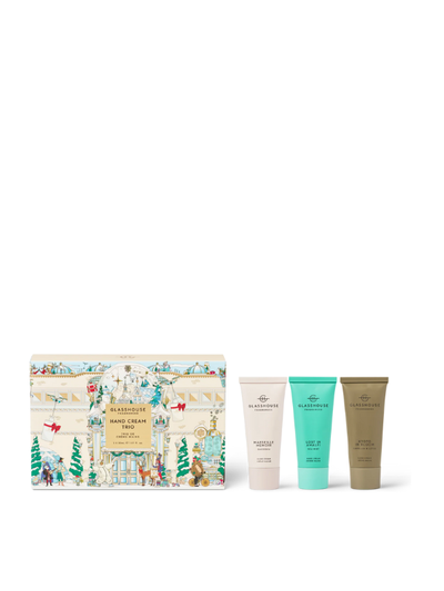 Glasshouse Fragrances Limited Edition Hand Cream Trio Gift Set