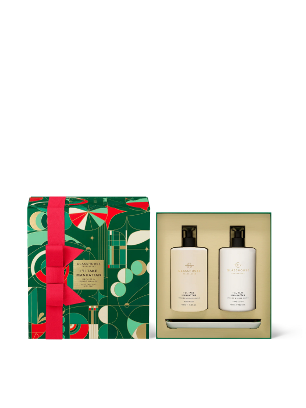 Glasshouse Fragrances Limited Edition I'll Take Manhattan Hand Care Duo Gift Set