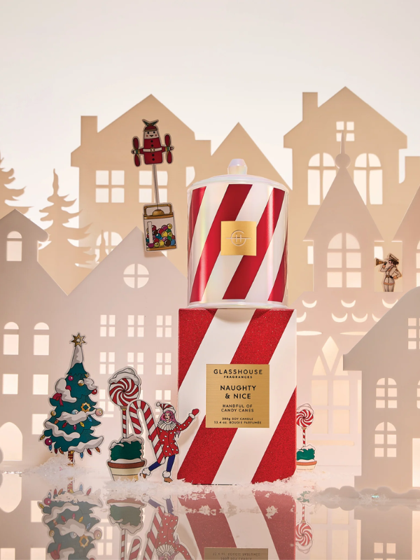 Glasshouse Fragrances Limited Edition Naughty & Nice Candle 380g