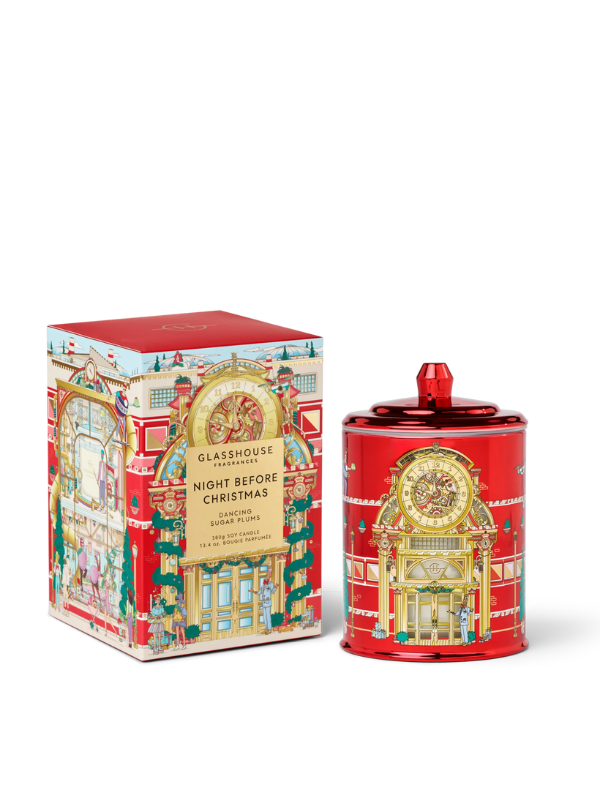 Glasshouse Fragrances Limited Edition Night Before Christmas Candle 380g