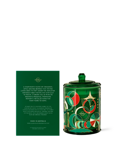 Glasshouse Fragrances Limited Edition Under the Mistletoe Candle 380g