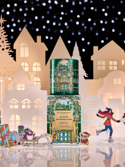 Glasshouse Fragrances Limited Edition Winter Wonderland Candle 380g