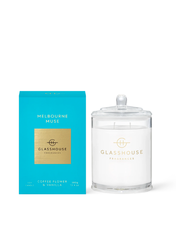 Glasshouse Fragrances Melbourne Muse Candle 380g