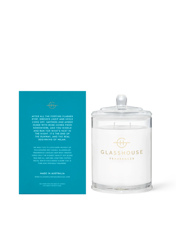Glasshouse Fragrances Midnight in Milan Candle 380g