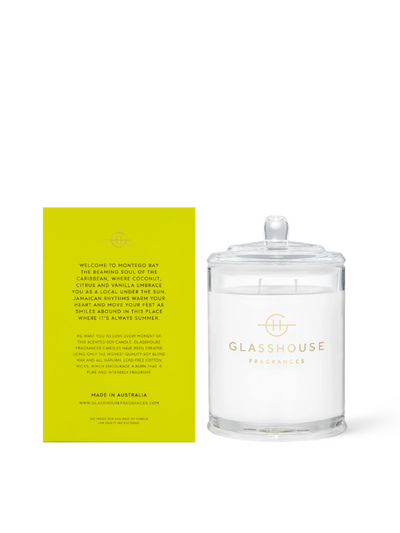 Glasshouse Fragrances Montego Bay Rhythm Candle 380g