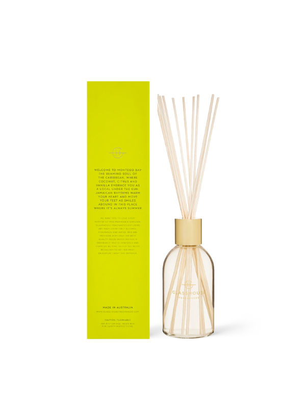 Glasshouse Fragrances Montego Bay Rhythm Diffuser 250ml