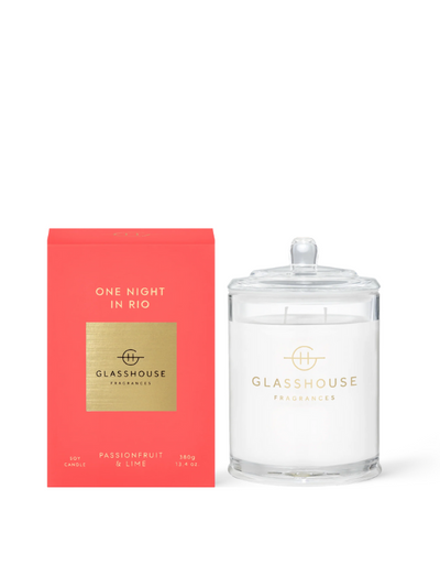 Glasshouse Fragrances One Night in Rio Candle 380g