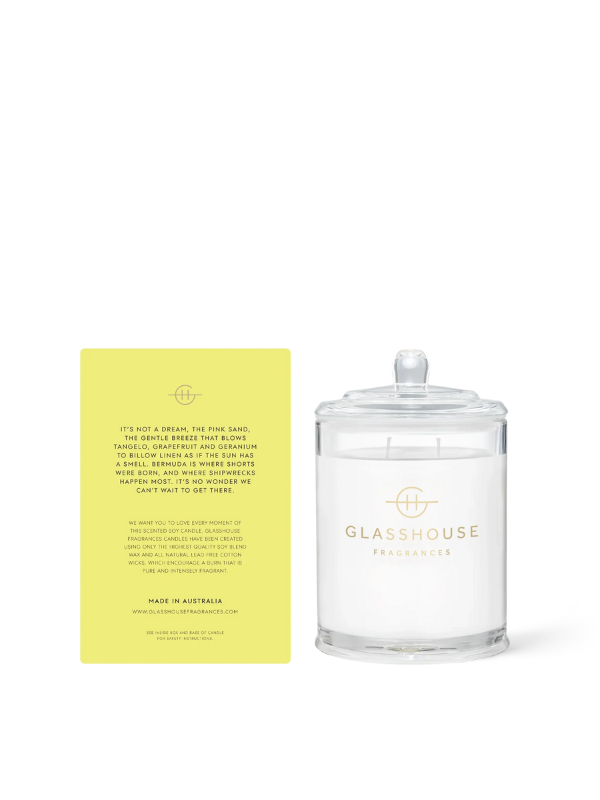 Glasshouse Fragrances Sunkissed in Bermuda Candle 380g