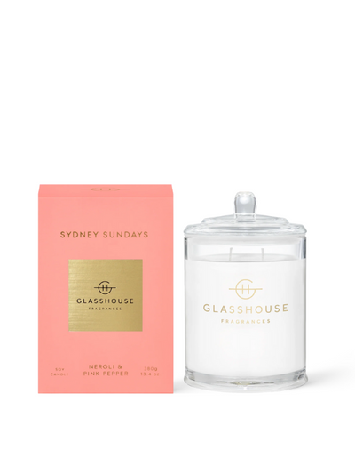 Glasshouse Fragrances Sydney Sundays Candle 380g