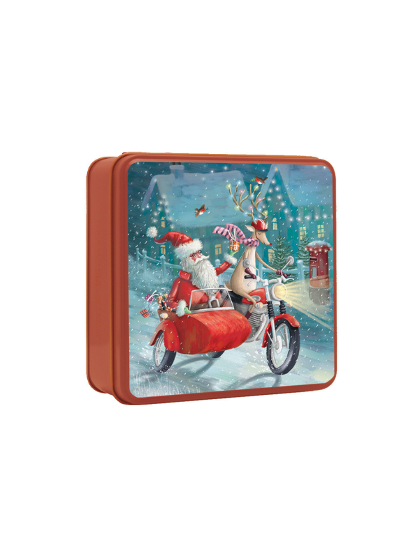 Grandma Wild's Santa in a Side Car Tin 160g