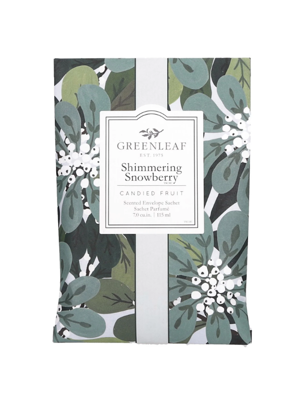 Greenleaf Shimmering Snowberry Large Sachet