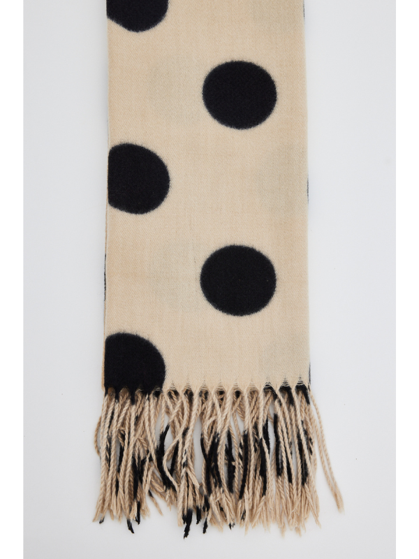 Holiday Trading Ladro Scarf Creme Flat Lay