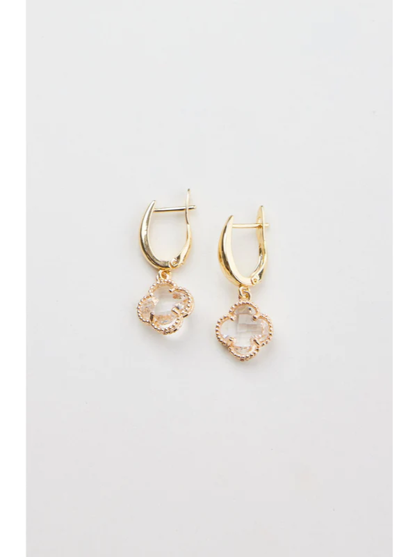 Holiday Trading Lana Earrings Clear