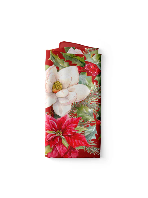 Holly & Ivy Festive Flora Table Runner