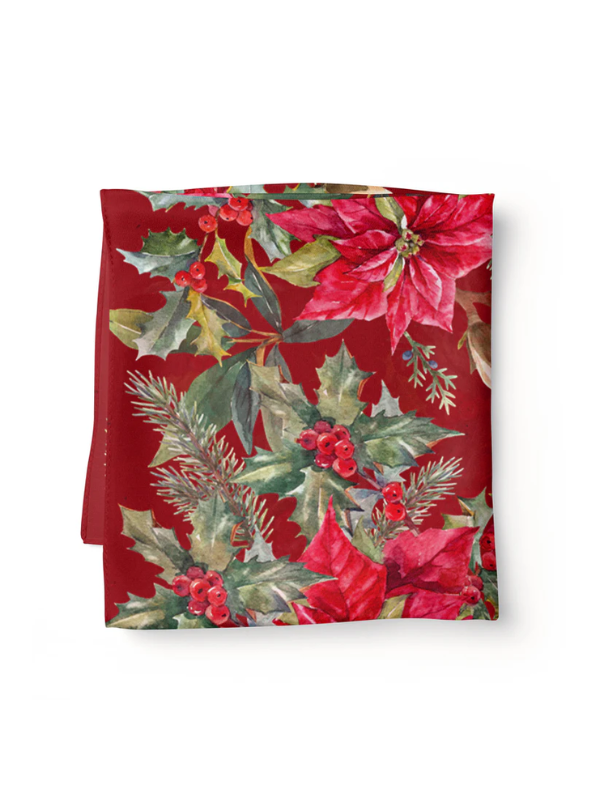 Holly & Ivy Festive Flora Tablecloth