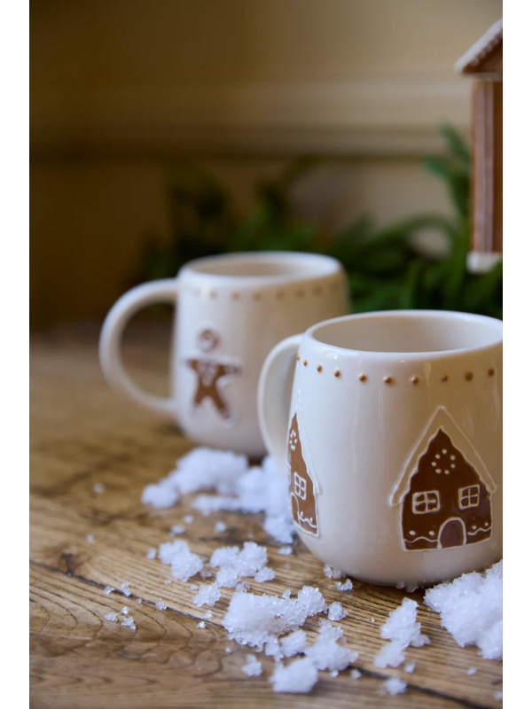 Holly & Ivy Gingerbread House Mug