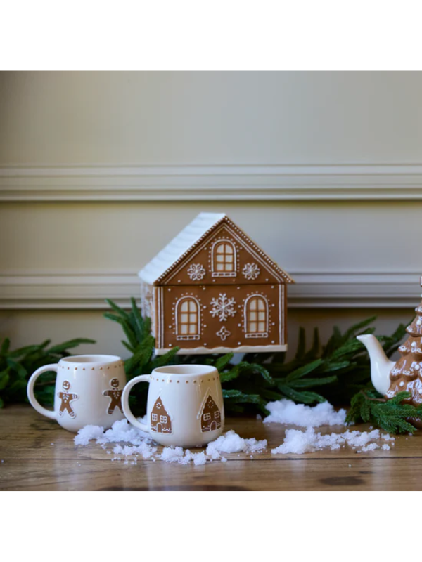 Holly & Ivy Gingerbread Man Mug