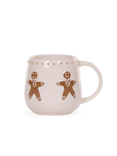 Holly & Ivy Gingerbread Man Mug