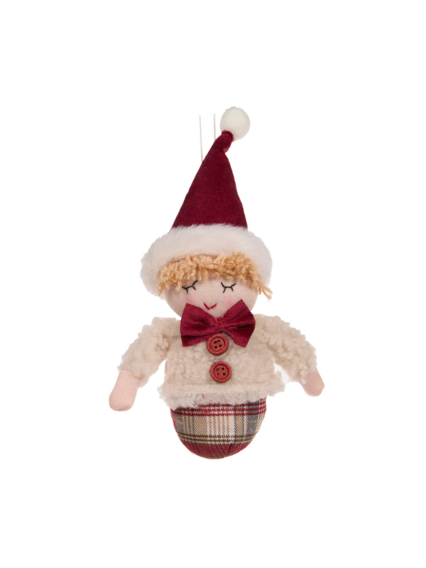 Holly & Ivy Jasper Elf Hanging Ornament