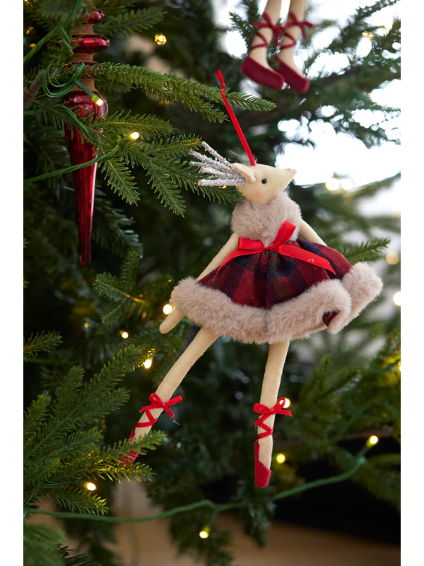 Holly & Ivy Mia Deer Hanging Ornament