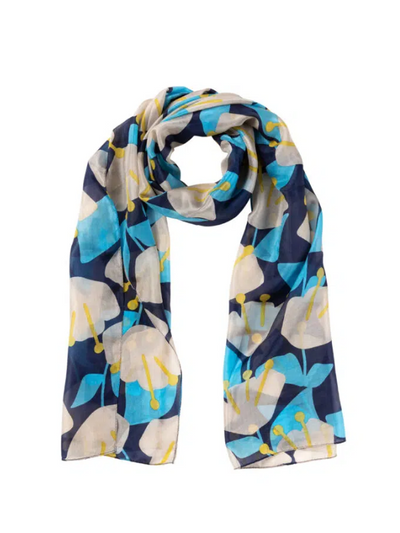 Indus Design Silk Scarf Tulip