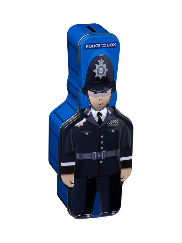 Infinity Brands Policeman Money Box with Cookies 100g