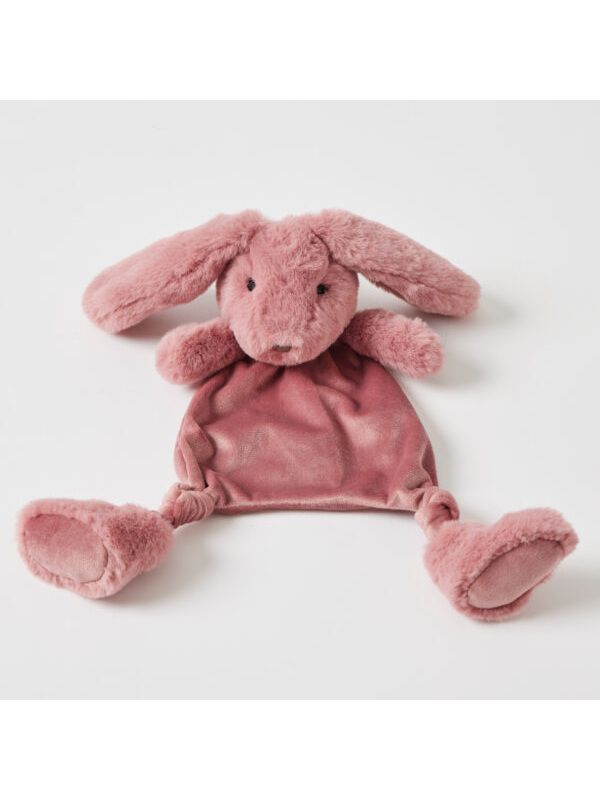 Jiggle & Giggle Bunny Comforter Raspberry