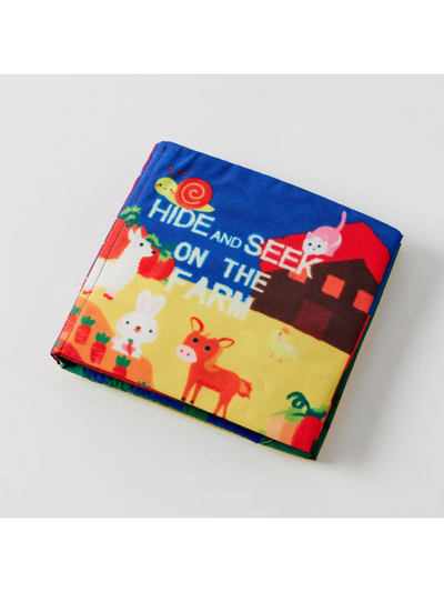 Jiggle & Giggle On The Farm Hide and Seek Fabric Book