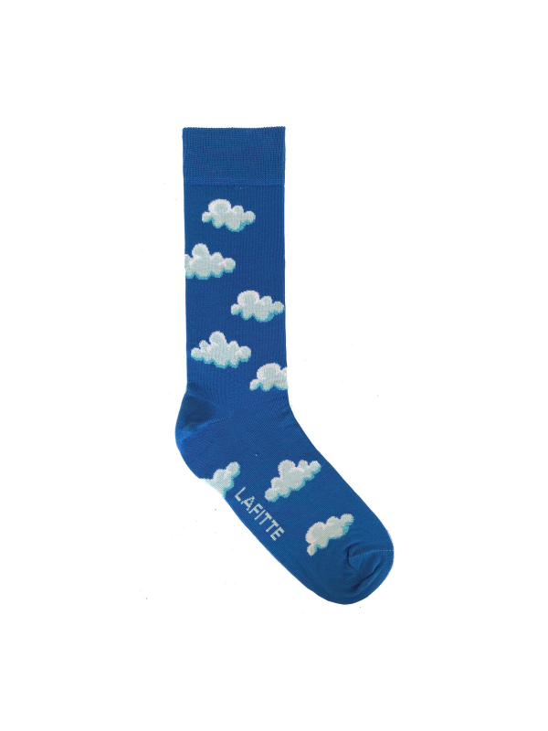 Lafitte Cloud Socks Blue