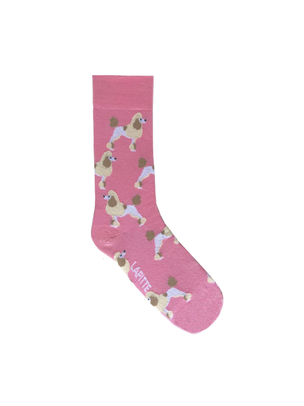 Lafitte Poodle Socks Light Pink