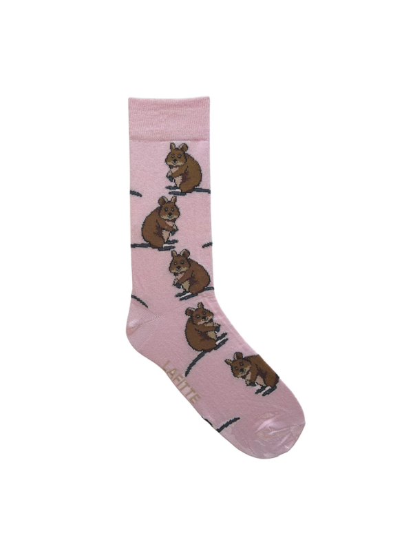 Lafitte Quokka Sock Light Pink