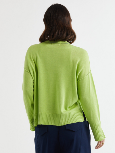 LD+CO Basic Crew Lime Back