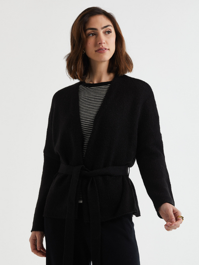 LD+CO Lofty Cardi Black Front